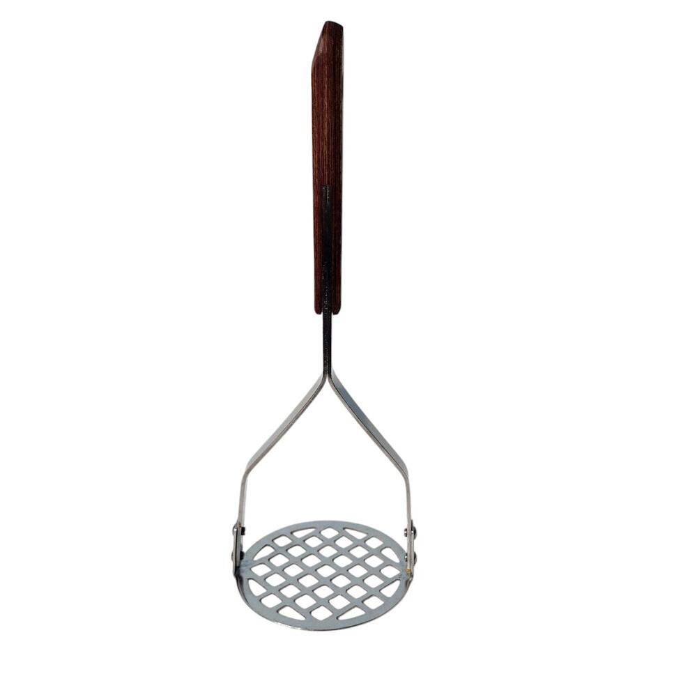Vintage Regent Japan Stainless Potato Masher Wood Handle